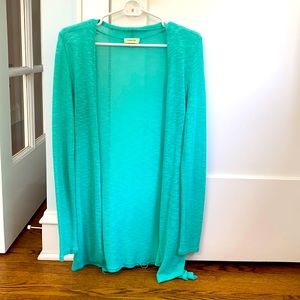 Turquoise Long Sleeve Wrap